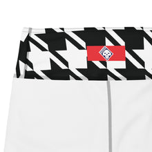 Trendy Training: Women's Houndstooth Yoga Leggings Athleisure Exclusive Houndstooth Leggings Womens