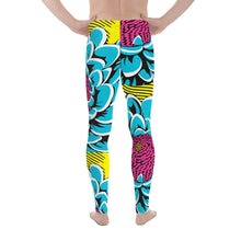 Unleash Your Inner Pop Art Fan with Men's Dahlia Print Athletic Leggings 002 Dahlia Exclusive Fitness Grappling Leggings Mens Pants Pop Art Running trousers Yoga