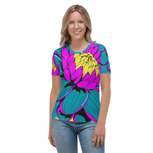 Unleash Your Inner Pop Art Fan with Women's Dahlia Print BJJ Short Sleeve Rash Guard 001 Dahlia Exclusive Flower Rash Guard Running Short Sleeve Swimwear Tees Womens Yoga