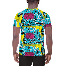 Upgrade Your Training Gear with Men's Pop Art BJJ Short Sleeve Rash Guard - Dahlia Print 002 Dahlia Exclusive Mens Pop Art Rash Guard Running Short Sleeve Swimwear Tees Yoga