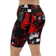 Urban Chic: Women's Mile After Mile Biker Shorts - Urban Decay 001 Exclusive Leggings Running Shorts Tights Womens