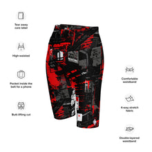 Urban Chic: Women's Mile After Mile Biker Shorts - Urban Decay 001 Exclusive Leggings Running Shorts Tights Womens
