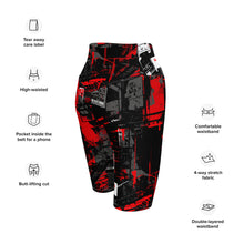 Urban Chic: Women's Mile After Mile Biker Shorts - Urban Decay 001 Exclusive Leggings Running Shorts Tights Womens