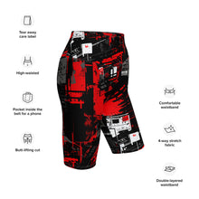 Urban Chic: Women's Mile After Mile Biker Shorts - Urban Decay 001 Exclusive Leggings Running Shorts Tights Womens