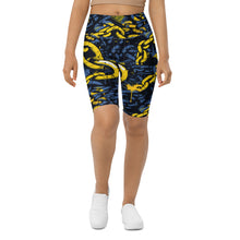 Urban Chic: Women's Mile After Mile Golden Chains 002 Biker Shorts Exclusive Leggings Running Shorts Tights Womens