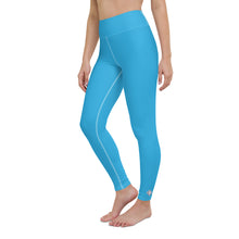 Urban Chic: Women's Solid Color Yoga Pants Leggings - Cyan Exclusive Leggings Solid Color Tights Womens