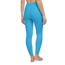 Urban Chic: Women's Solid Color Yoga Pants Leggings - Cyan Exclusive Leggings Solid Color Tights Womens