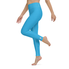 Urban Chic: Women's Solid Color Yoga Pants Leggings - Cyan Exclusive Leggings Solid Color Tights Womens