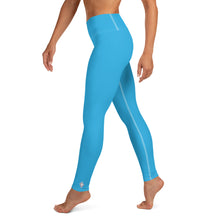 Urban Chic: Women's Solid Color Yoga Pants Leggings - Cyan Exclusive Leggings Solid Color Tights Womens