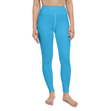 Urban Chic: Women's Solid Color Yoga Pants Leggings - Cyan Exclusive Leggings Solid Color Tights Womens