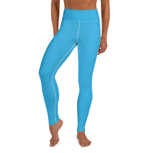 Urban Chic: Women's Solid Color Yoga Pants Leggings - Cyan Exclusive Leggings Solid Color Tights Womens