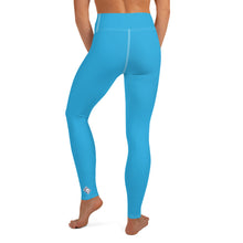 Urban Chic: Women's Solid Color Yoga Pants Leggings - Cyan Exclusive Leggings Solid Color Tights Womens