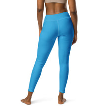 Urban Chic: Women's Solid Color Yoga Pants Leggings - Cyan Exclusive Leggings Solid Color Tights Womens