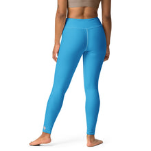 Urban Chic: Women's Solid Color Yoga Pants Leggings - Cyan Exclusive Leggings Solid Color Tights Womens