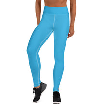 Urban Chic: Women's Solid Color Yoga Pants Leggings - Cyan Exclusive Leggings Solid Color Tights Womens