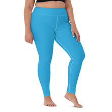 Urban Chic: Women's Solid Color Yoga Pants Leggings - Cyan Exclusive Leggings Solid Color Tights Womens