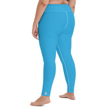 Urban Chic: Women's Solid Color Yoga Pants Leggings - Cyan Exclusive Leggings Solid Color Tights Womens