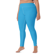Urban Chic: Women's Solid Color Yoga Pants Leggings - Cyan Exclusive Leggings Solid Color Tights Womens