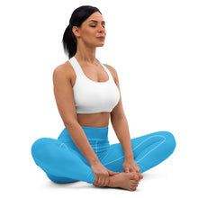 Urban Chic: Women's Solid Color Yoga Pants Leggings - Cyan Exclusive Leggings Solid Color Tights Womens
