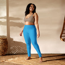 Urban Chic: Women's Solid Color Yoga Pants Leggings - Cyan Exclusive Leggings Solid Color Tights Womens
