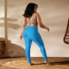 Urban Chic: Women's Solid Color Yoga Pants Leggings - Cyan Exclusive Leggings Solid Color Tights Womens