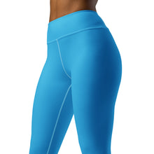 Urban Chic: Women's Solid Color Yoga Pants Leggings - Cyan Exclusive Leggings Solid Color Tights Womens