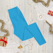 Urban Chic: Women's Solid Color Yoga Pants Leggings - Cyan Exclusive Leggings Solid Color Tights Womens