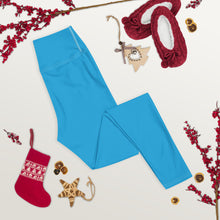 Urban Chic: Women's Solid Color Yoga Pants Leggings - Cyan Exclusive Leggings Solid Color Tights Womens
