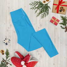 Urban Chic: Women's Solid Color Yoga Pants Leggings - Cyan Exclusive Leggings Solid Color Tights Womens