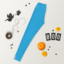 Urban Chic: Women's Solid Color Yoga Pants Leggings - Cyan Exclusive Leggings Solid Color Tights Womens