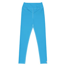 Urban Chic: Women's Solid Color Yoga Pants Leggings - Cyan Exclusive Leggings Solid Color Tights Womens