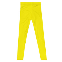 Urban Ease: Men's Solid Color Yoga Pants Leggings - Golden Sun Exclusive Leggings Mens Pants Solid Color trousers