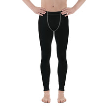 Urban Essentials: Solid Color Yoga Pants Leggings for Him - Noir Exclusive Leggings Mens Pants Solid Color trousers