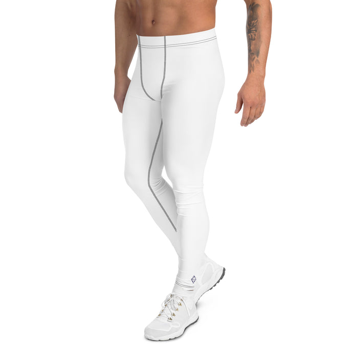 Versatile Movement: Solid Color Athletic Leggings for Men - Snow Exclusive Leggings Mens Pants Solid Color trousers