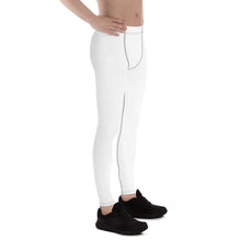 Versatile Movement: Solid Color Athletic Leggings for Men - Snow Exclusive Leggings Mens Pants Solid Color trousers