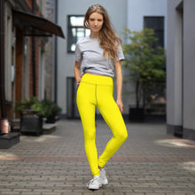 Versatile Movement: Solid Color Leggings for Women - Golden Sun Exclusive Leggings Solid Color Tights Womens