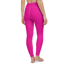 Versatile Style: Women's Solid Color Workout Yoga Pants - Hollywood Cerise Exclusive Leggings Solid Color Tights Womens