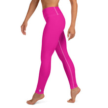 Versatile Style: Women's Solid Color Workout Yoga Pants - Hollywood Cerise Exclusive Leggings Solid Color Tights Womens