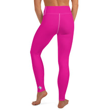 Versatile Style: Women's Solid Color Workout Yoga Pants - Hollywood Cerise Exclusive Leggings Solid Color Tights Womens
