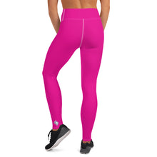 Versatile Style: Women's Solid Color Workout Yoga Pants - Hollywood Cerise Exclusive Leggings Solid Color Tights Womens