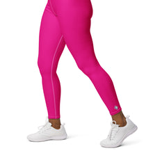 Versatile Style: Women's Solid Color Workout Yoga Pants - Hollywood Cerise Exclusive Leggings Solid Color Tights Womens