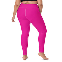 Versatile Style: Women's Solid Color Workout Yoga Pants - Hollywood Cerise Exclusive Leggings Solid Color Tights Womens