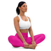 Versatile Style: Women's Solid Color Workout Yoga Pants - Hollywood Cerise Exclusive Leggings Solid Color Tights Womens