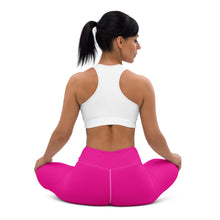 Versatile Style: Women's Solid Color Workout Yoga Pants - Hollywood Cerise Exclusive Leggings Solid Color Tights Womens