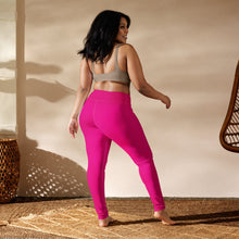 Versatile Style: Women's Solid Color Workout Yoga Pants - Hollywood Cerise Exclusive Leggings Solid Color Tights Womens