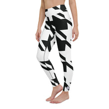Womens High Waist Houndstooth Yoga Pants Leggings 001 Exclusive Houndstooth Leggings Tights Womens