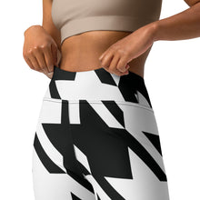Womens High Waist Houndstooth Yoga Pants Leggings 001 Exclusive Houndstooth Leggings Tights Womens