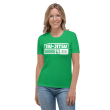 Women's Judo Rash Guard - Short Sleeve Fit for Optimal Flexibility - Jade