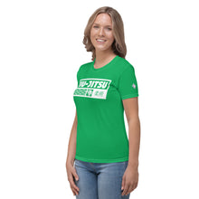 Women's Judo Rash Guard - Short Sleeve Fit for Optimal Flexibility - Jade