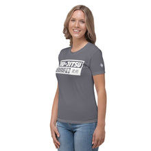 Women's Judo Short Sleeve Rash Guard - Designed for Intense Training - Charcoal